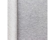 French Terry Uni hellgrau melange